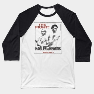 Hagler vs Hearns - Vintage Baseball T-Shirt